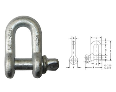 Shackle-G210 CHUỖI CHẮC VÍT HOA KỲ
