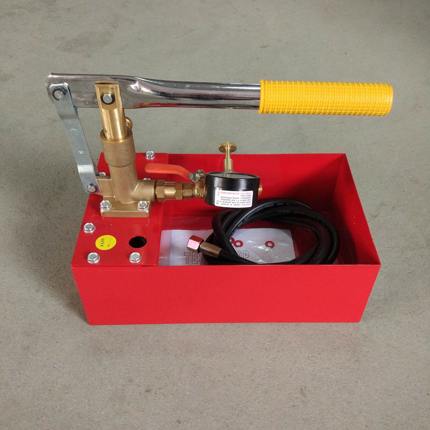 Bơm kiểm tra bằng tay có đồng hồ đo-HHS