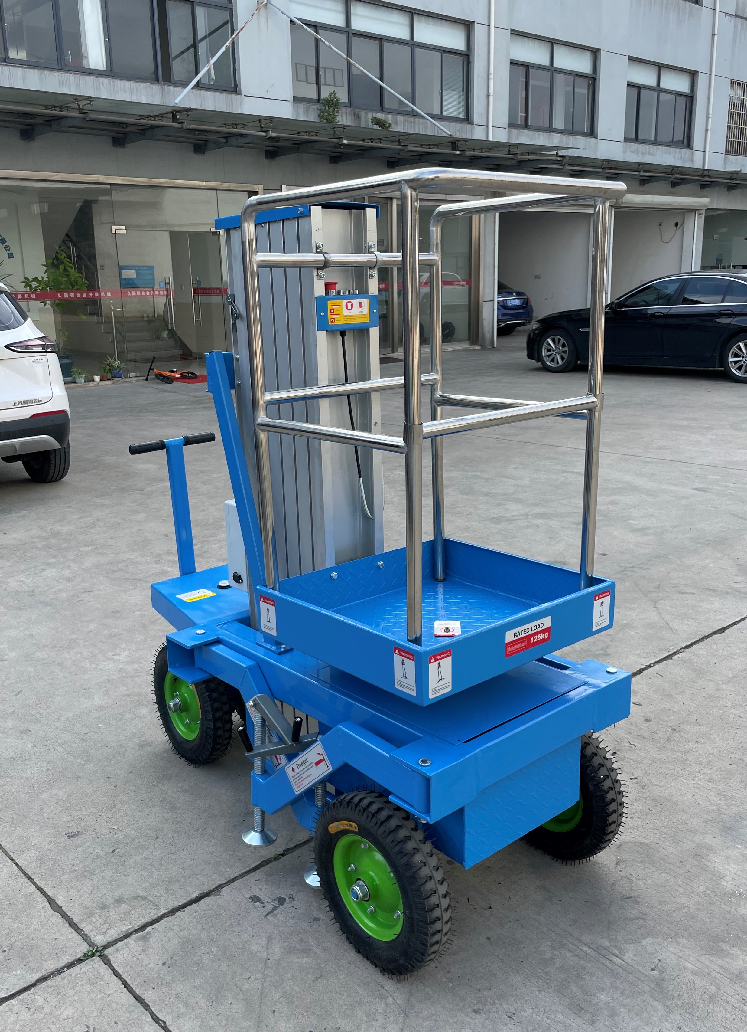 Bệ nâng hợp kim nhôm địa hình-GTWY-YS