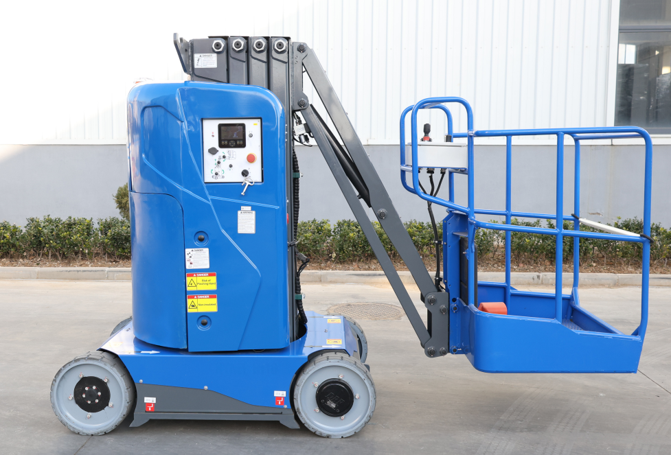 Đang nâng cột thẳng đứng JMWP